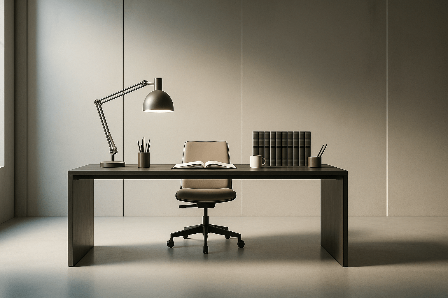 Modern desk background